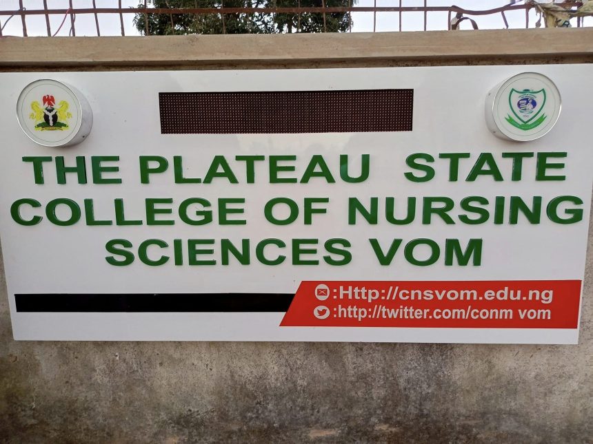 Plateau State College of Nursing Sciences Stream B List