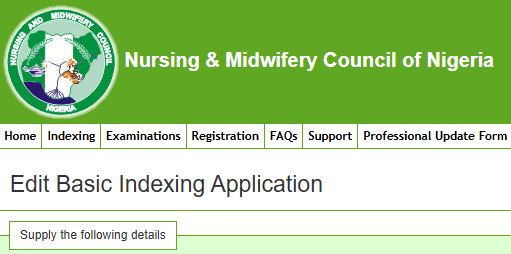Edit My NMCN Application