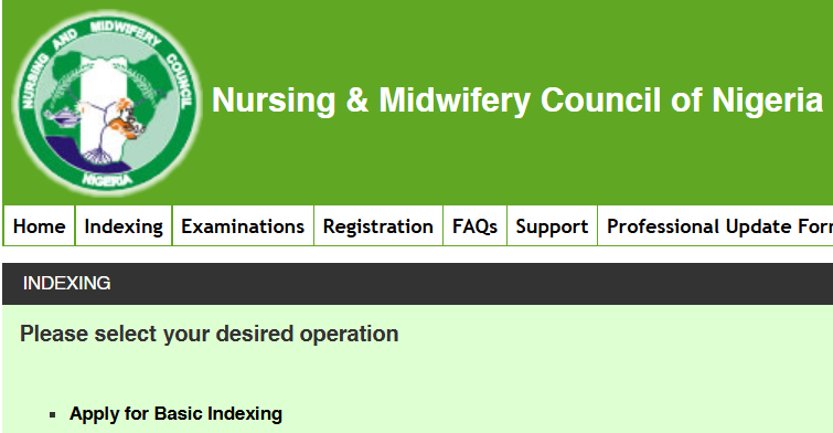 How to Apply for NMCN Indexing