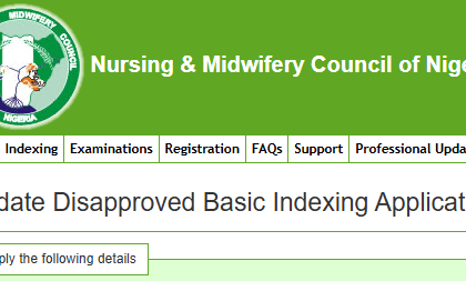 Update NMCN Disapproved Application