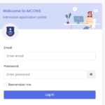 MCONS Admission Application Portal